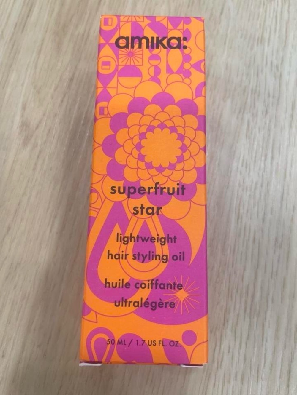 Amika Superfruit Star Lightweight Hair Styling Oil 1.7 oz
